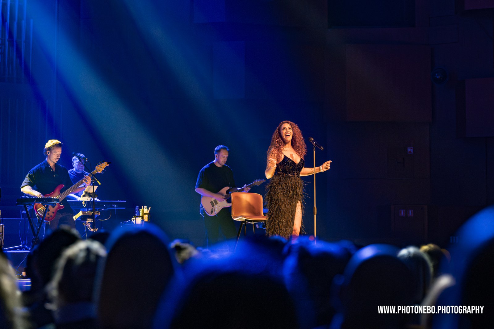 Glennis Grace concert photography at Vatroslav Lisinski Zagreb