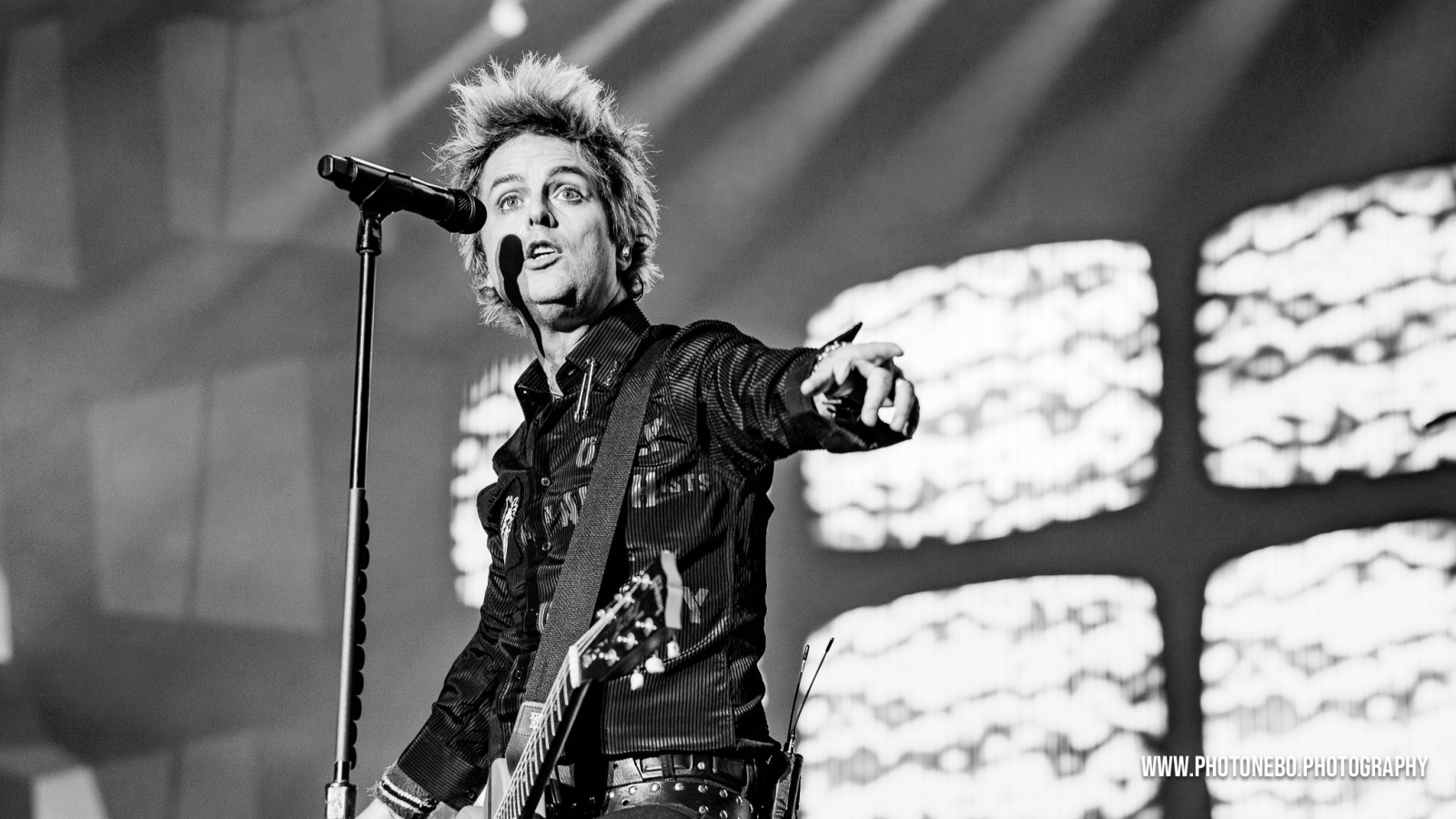 Punk rock concert photography in Vienna Austria