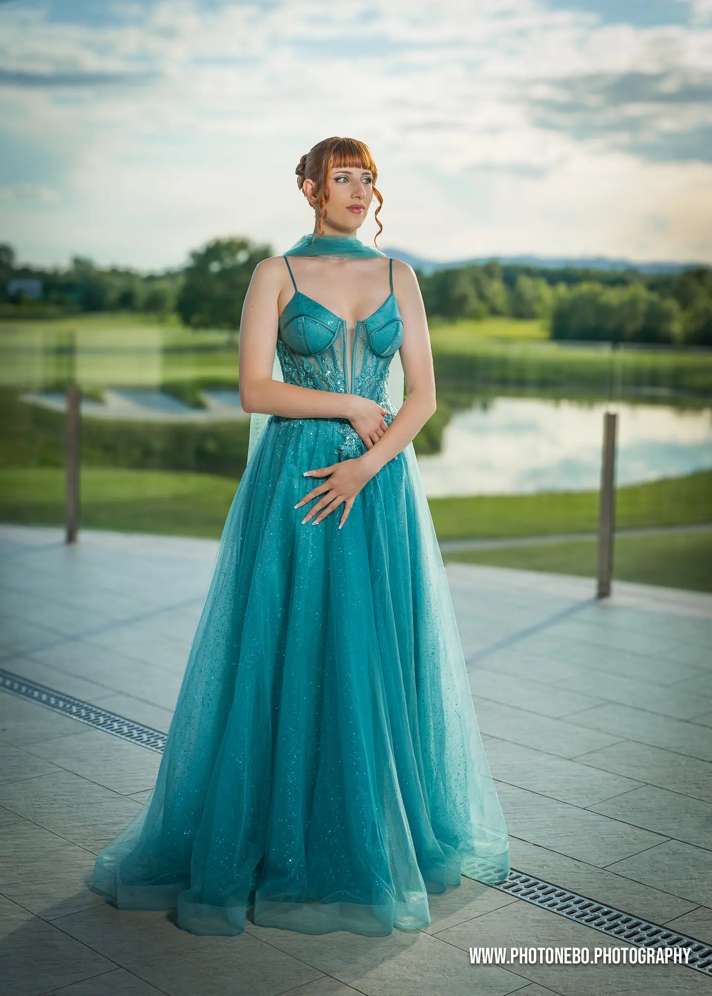 Graduation party photography with professional lighting