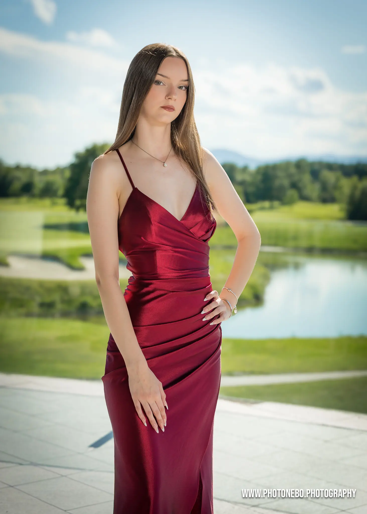 High-school graduates portrait session in Zagreb